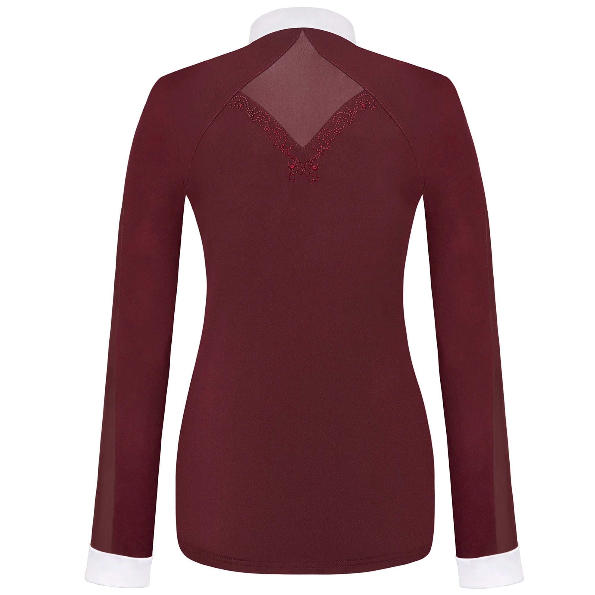 Fair Play Cathrine Show Shirt Burgandy