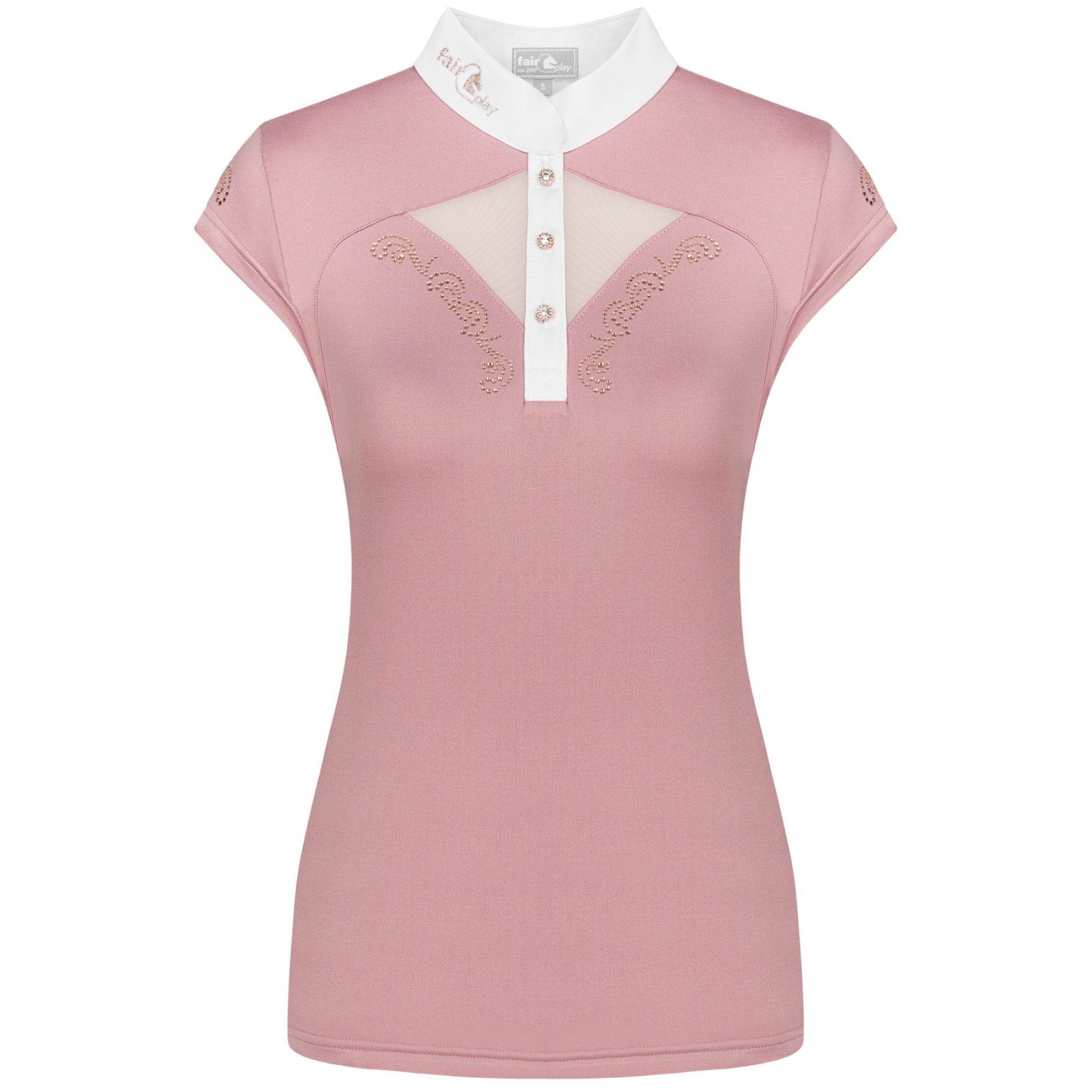 Fair Play Cathrine Sleeveless Competition Shirt Pink