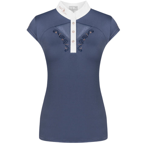 Fair Play Cathrine Sleeveless Competition Shirt Steel Blue