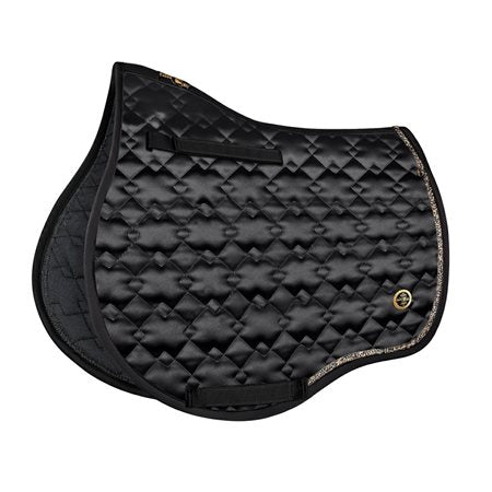 Fair Play Hematite Jumping Saddle Pad Black