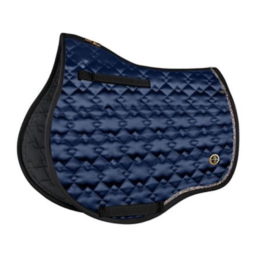 Fair Play Hematite Jumping Saddle Pad Navy