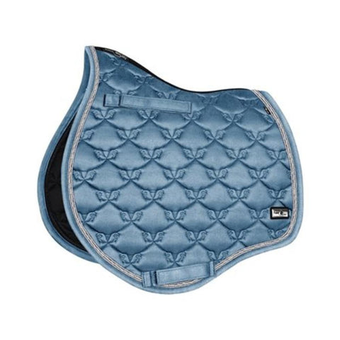 Fair Play Horsy Jumping Saddle Pad Pastel Blue