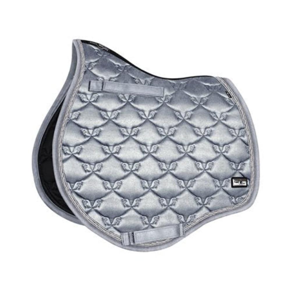 Fair Play Horsy Jumping Saddle Pad Silver