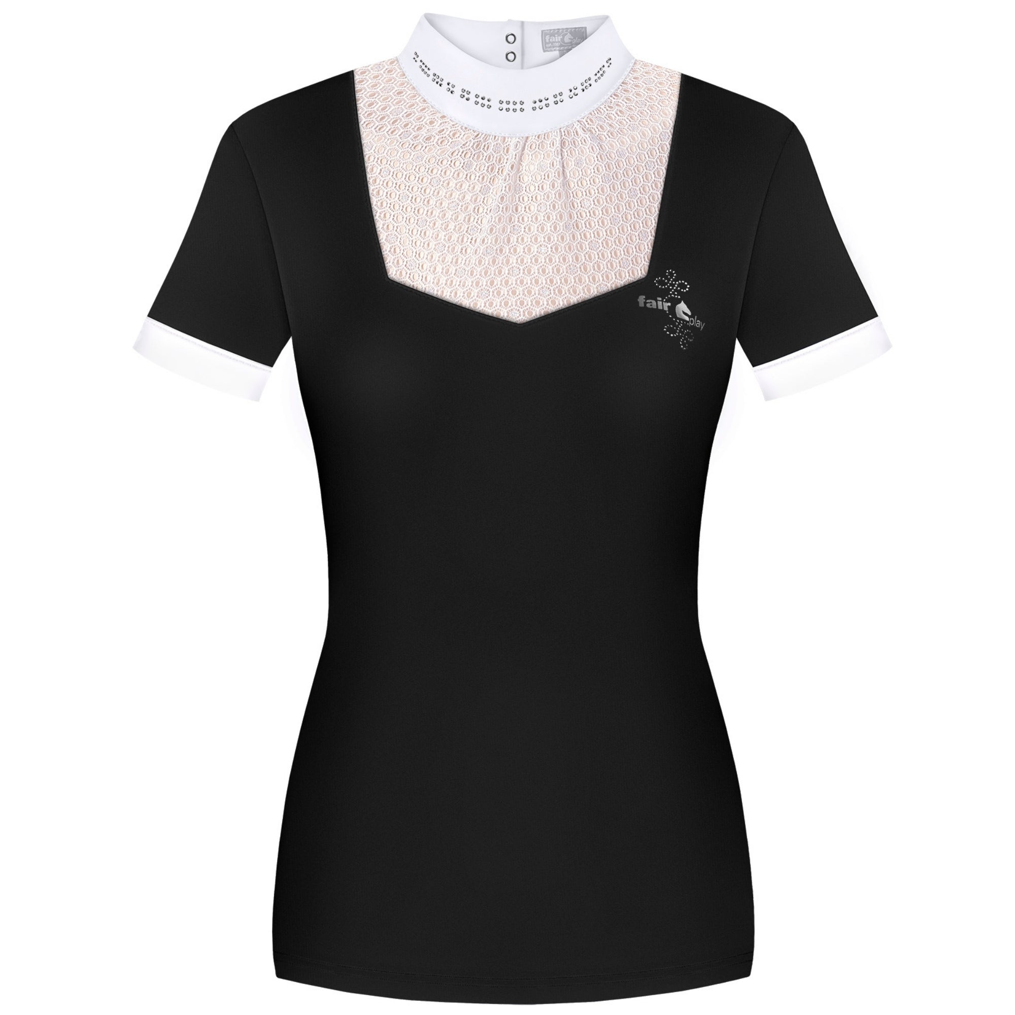Fair Play Lara Show Shirt Black