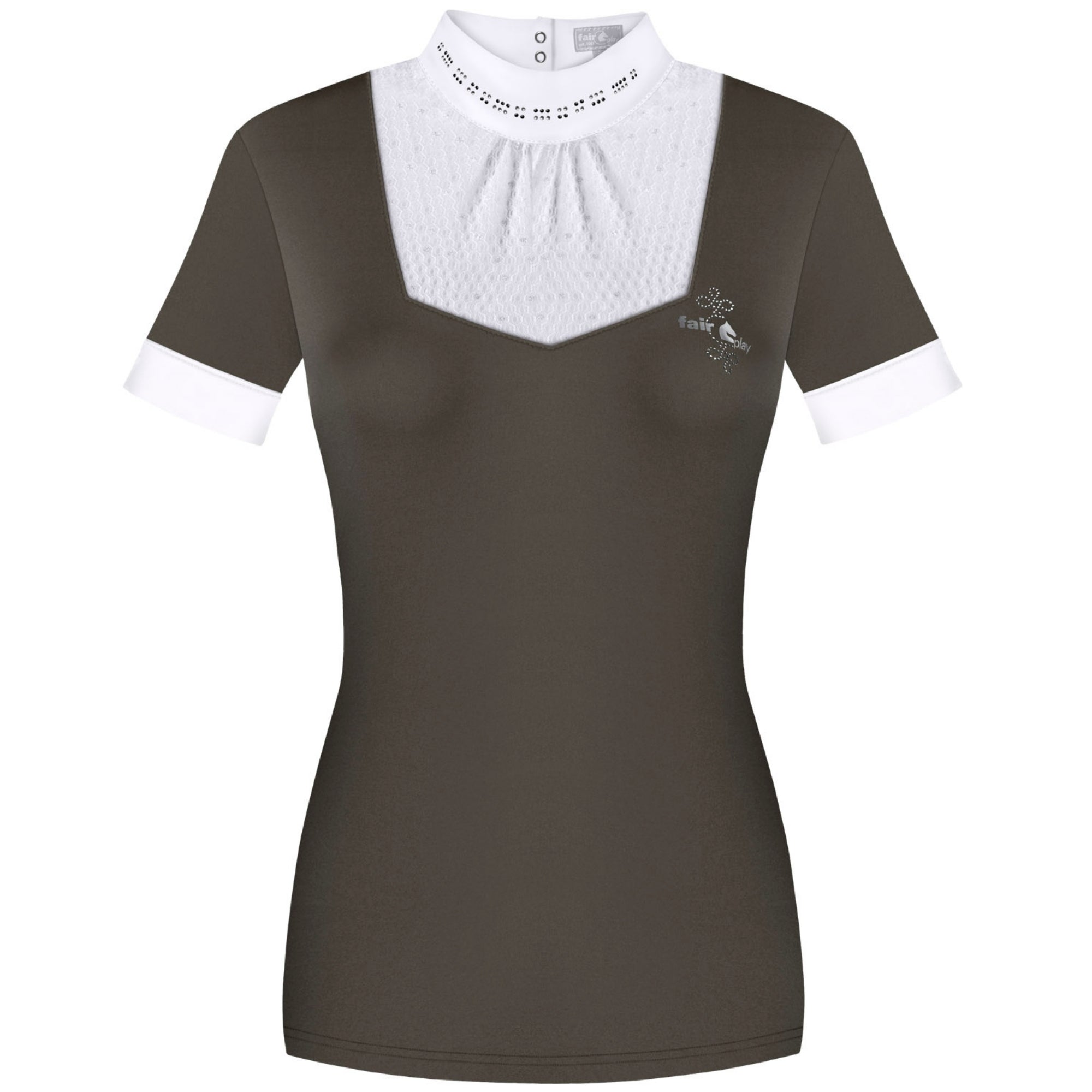 Fair Play Lara Show Shirt Olive Haze