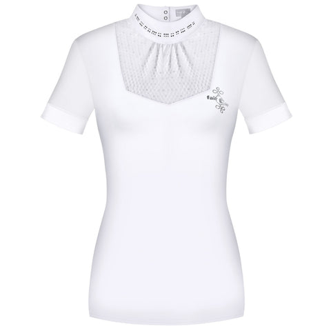 Fair Play Lara Show Shirt White