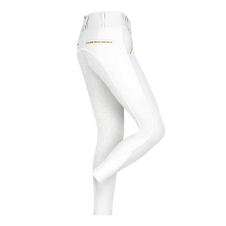 Fair Play Luisa Vintage Gold Breeches White