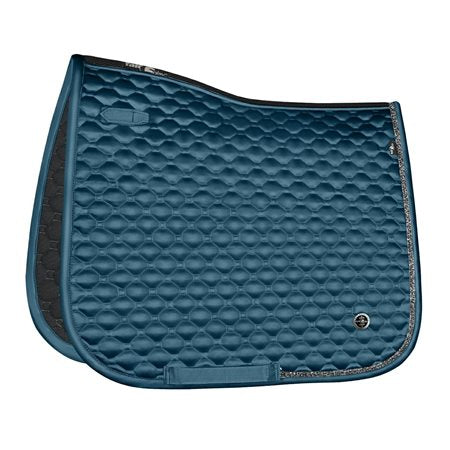 Fair Play Nephrite Dressage Saddle Pad Nile Blue