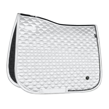 Fair Play Nephrite Dressage Saddle Pad White