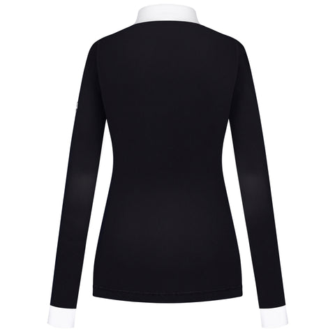 Fair Play Nicola Long Sleeve Show Shirt Black