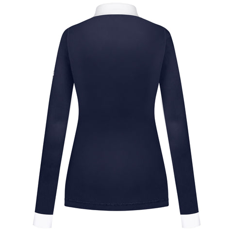 Fair Play Nicola Long Sleeve Show Shirt Navy