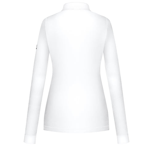 Fair Play Nicola Long Sleeve Show Shirt White