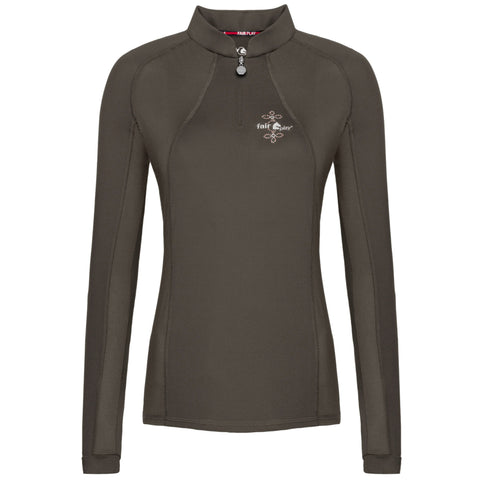 Fair Play Paula Long Sleeve Shirt Olive Haze