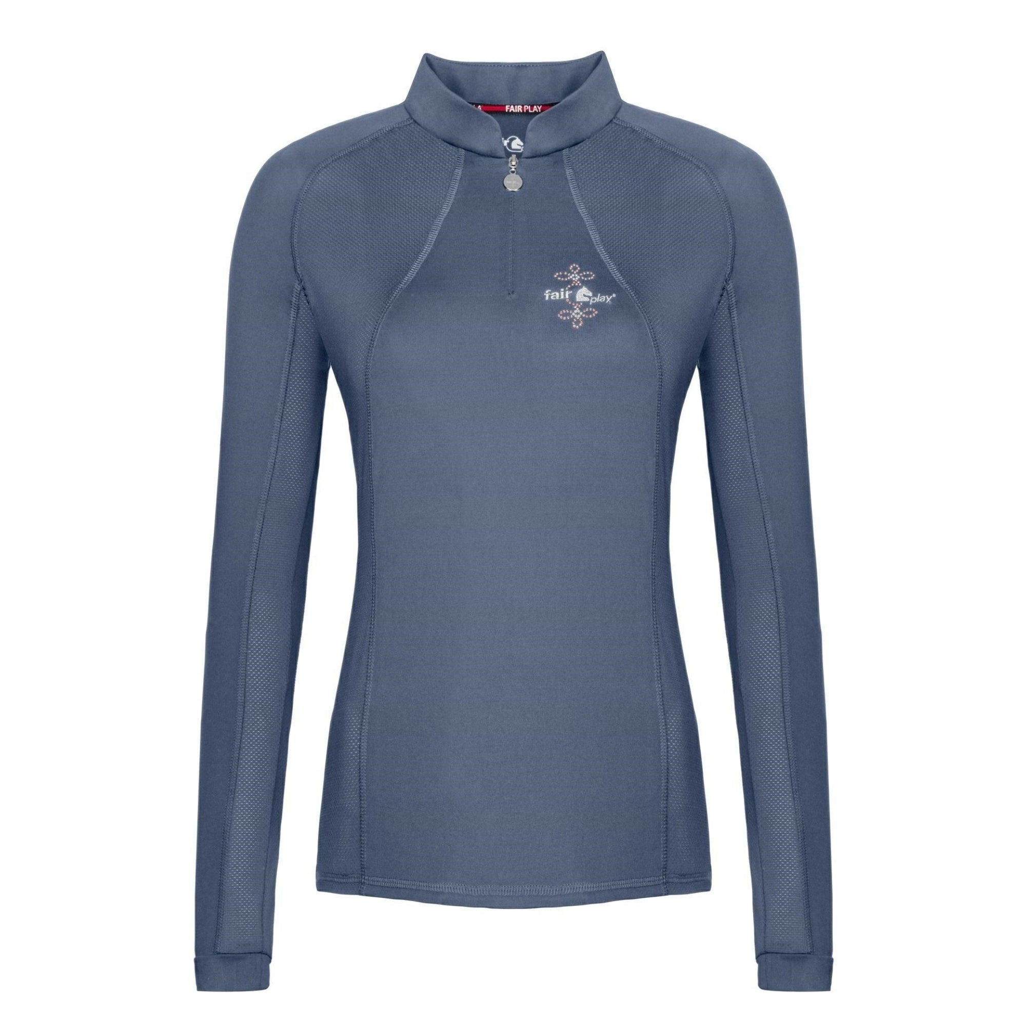 Fair Play Paula Long Sleeve Shirt Steel Blue