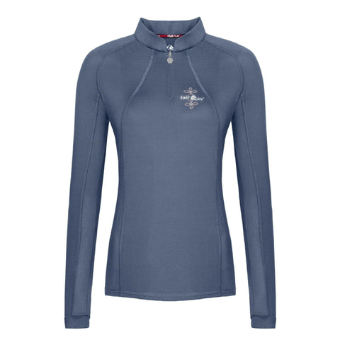 Fair Play Paula Long Sleeve Shirt Steel Blue