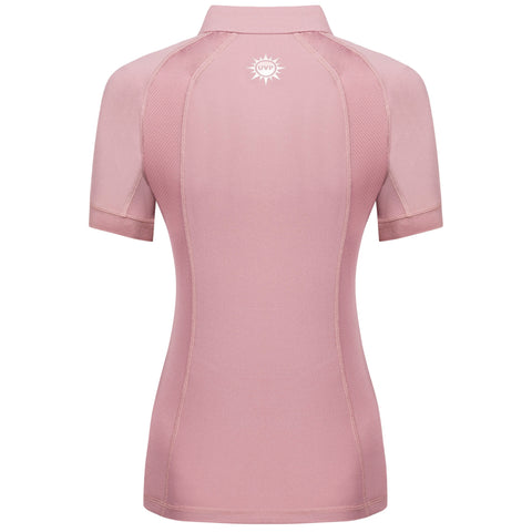 Fair Play Paula Short Sleeve Shirt Dusty Pink