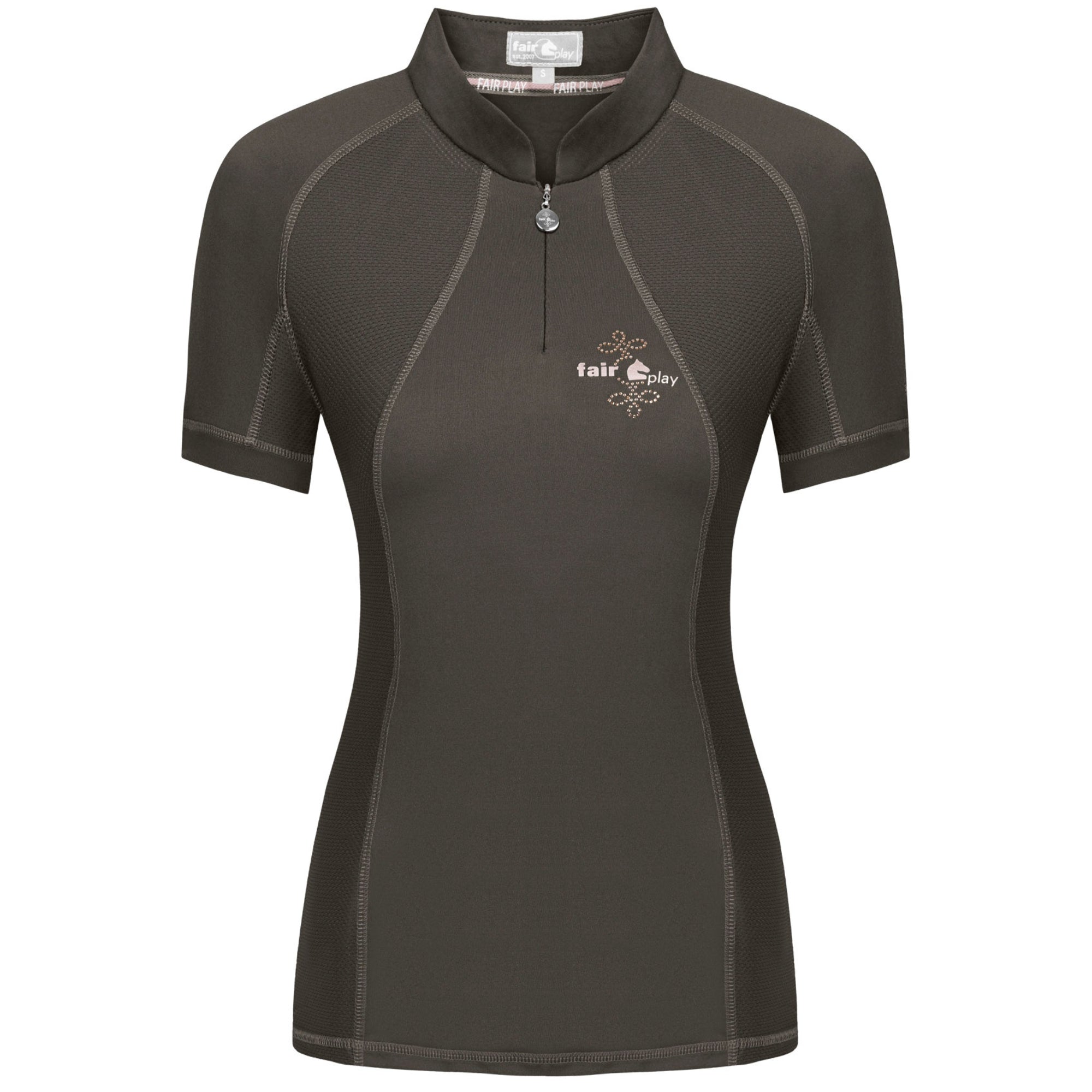 Fair Play Paula Short Sleeve Shirt Olive Haze