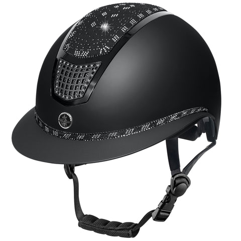 Fair Play Quantinum 2.0 W_V EOS Matt Riding Helmet Black