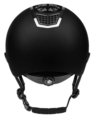 Fair Play Quantinum Fleur WV Riding Helmet Black 