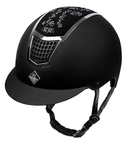 Fair Play Quantinum Fleur WV Riding Helmet Black
