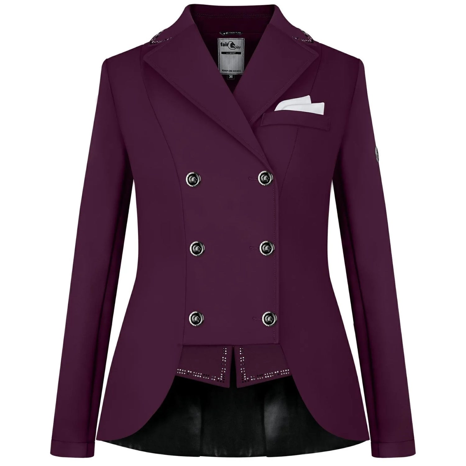 Fair Play Reiko Dressage Short Tailcoat Royal Berry