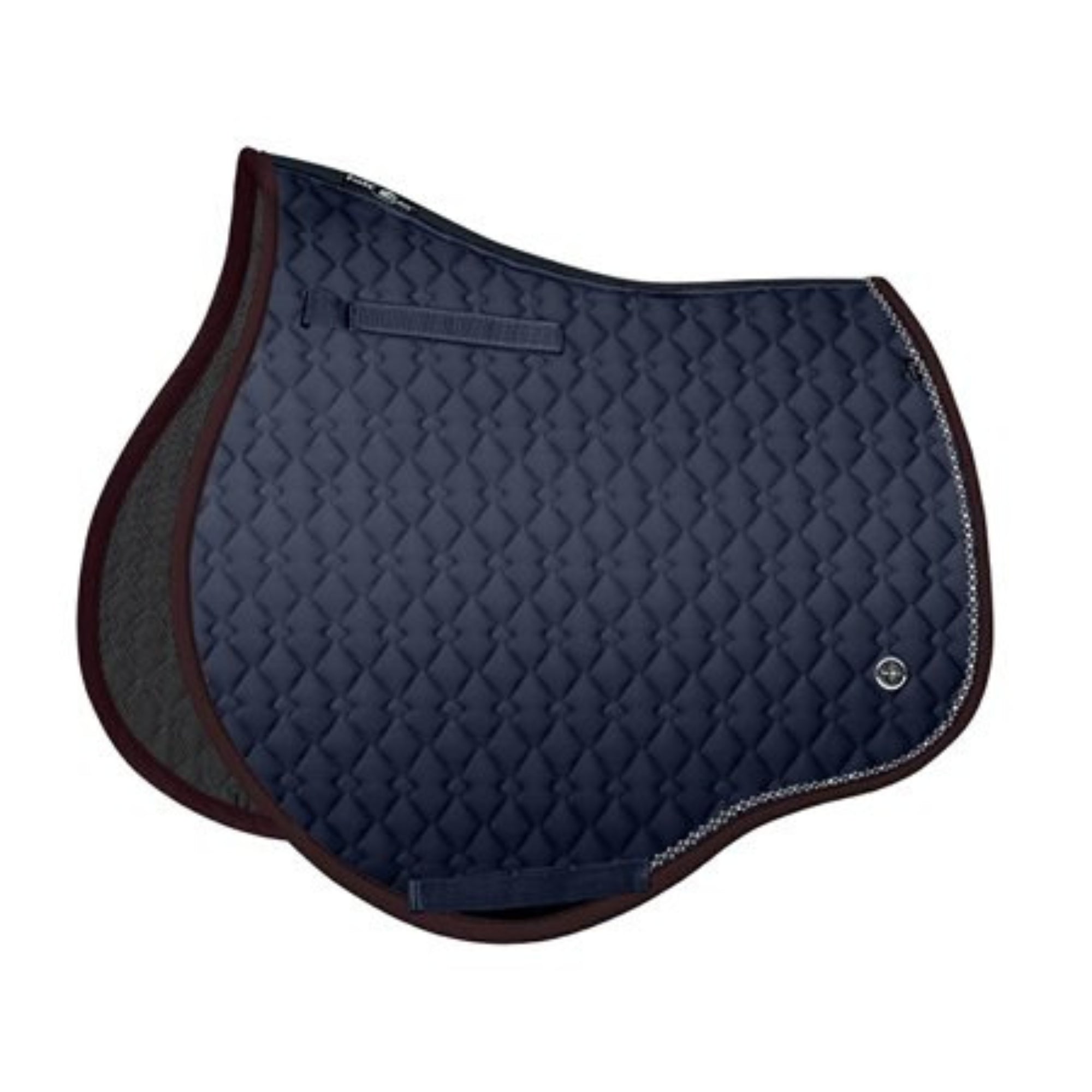 Fair Play Zircon Jumping Saddle Pad Navy