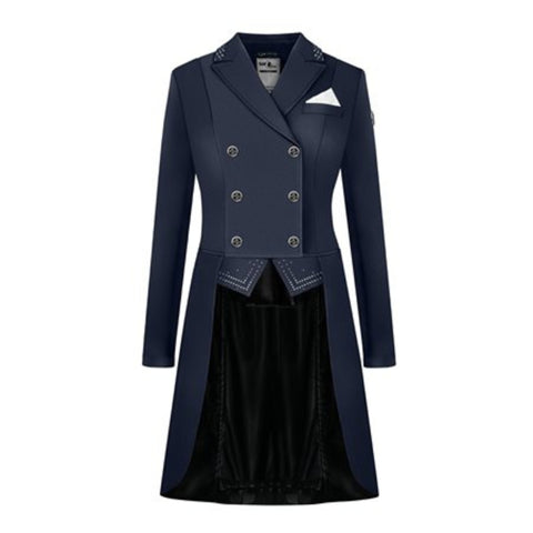 Fair Play Adelinde Dressage Tailcoat Navy Front