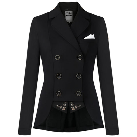 Fairplay Alissa Fleur Rosegold Dressage Short Tailcoat Black