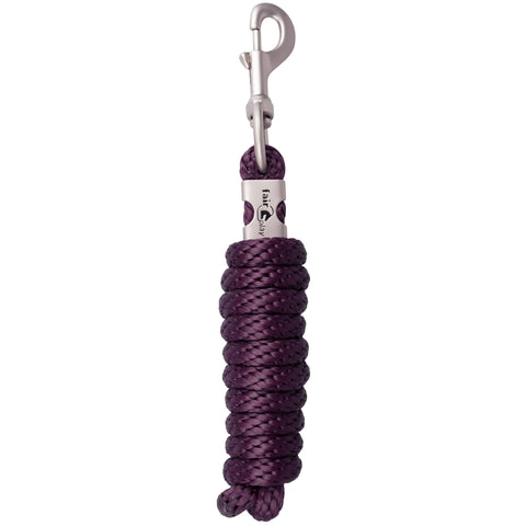 Fair Play Elegance Lead Rope Plum