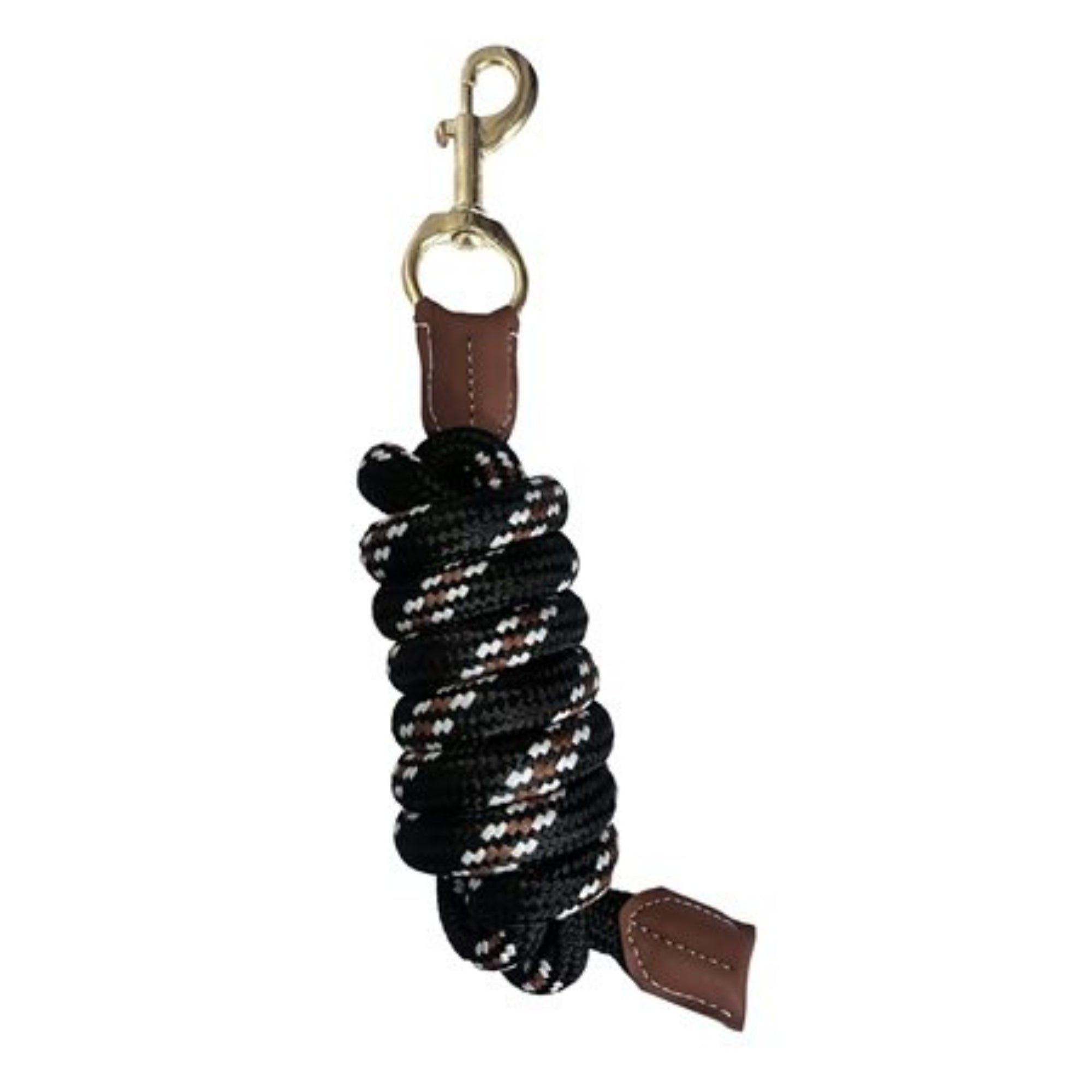 Fair Play Ferrara Lead Rope Black White