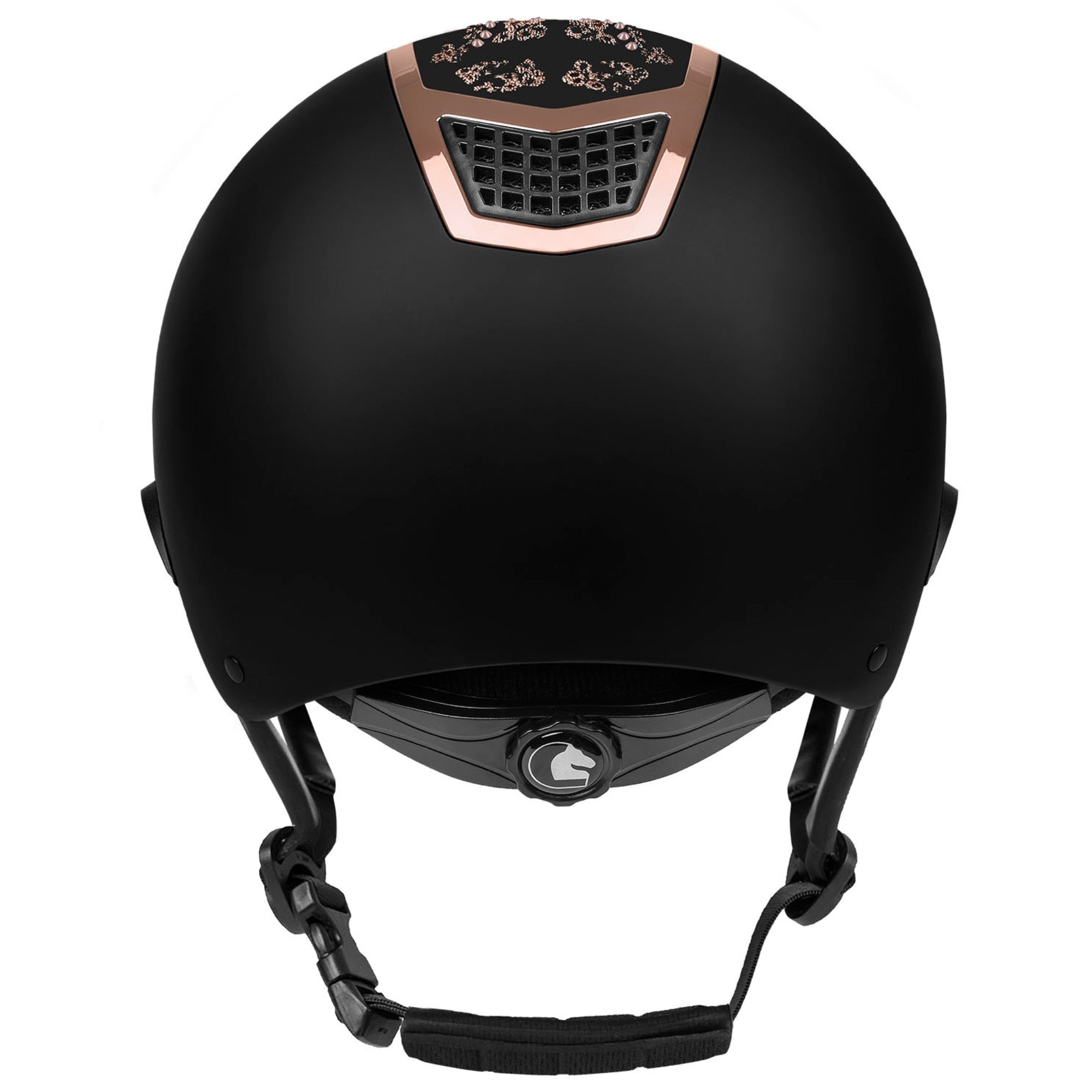 Fairplay Helmet Quantinum Fleur Rosegold Black