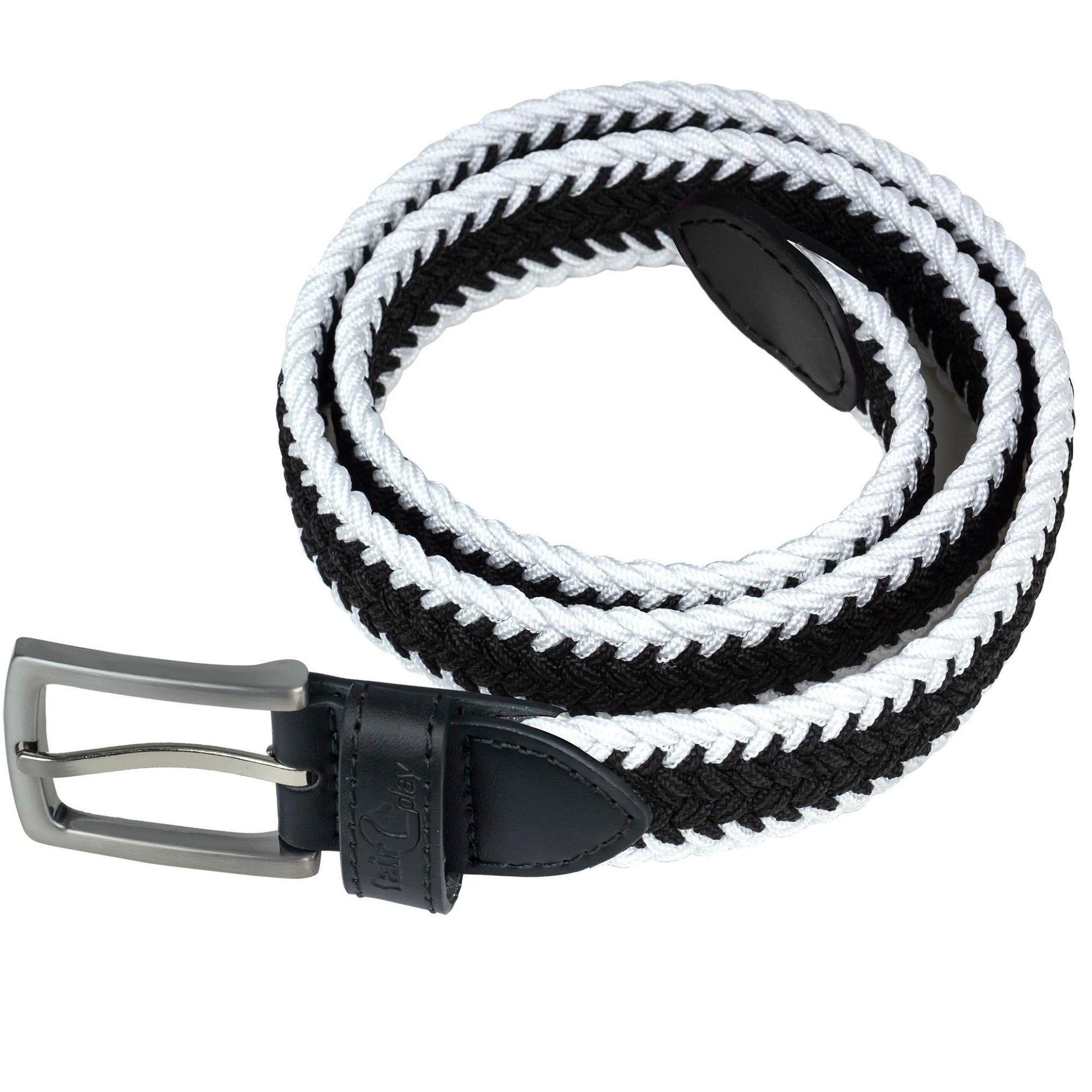 Fair Play Hope Belt Black White