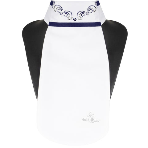 Fairplay Lea Chic Ready Made Stock Tie Navy