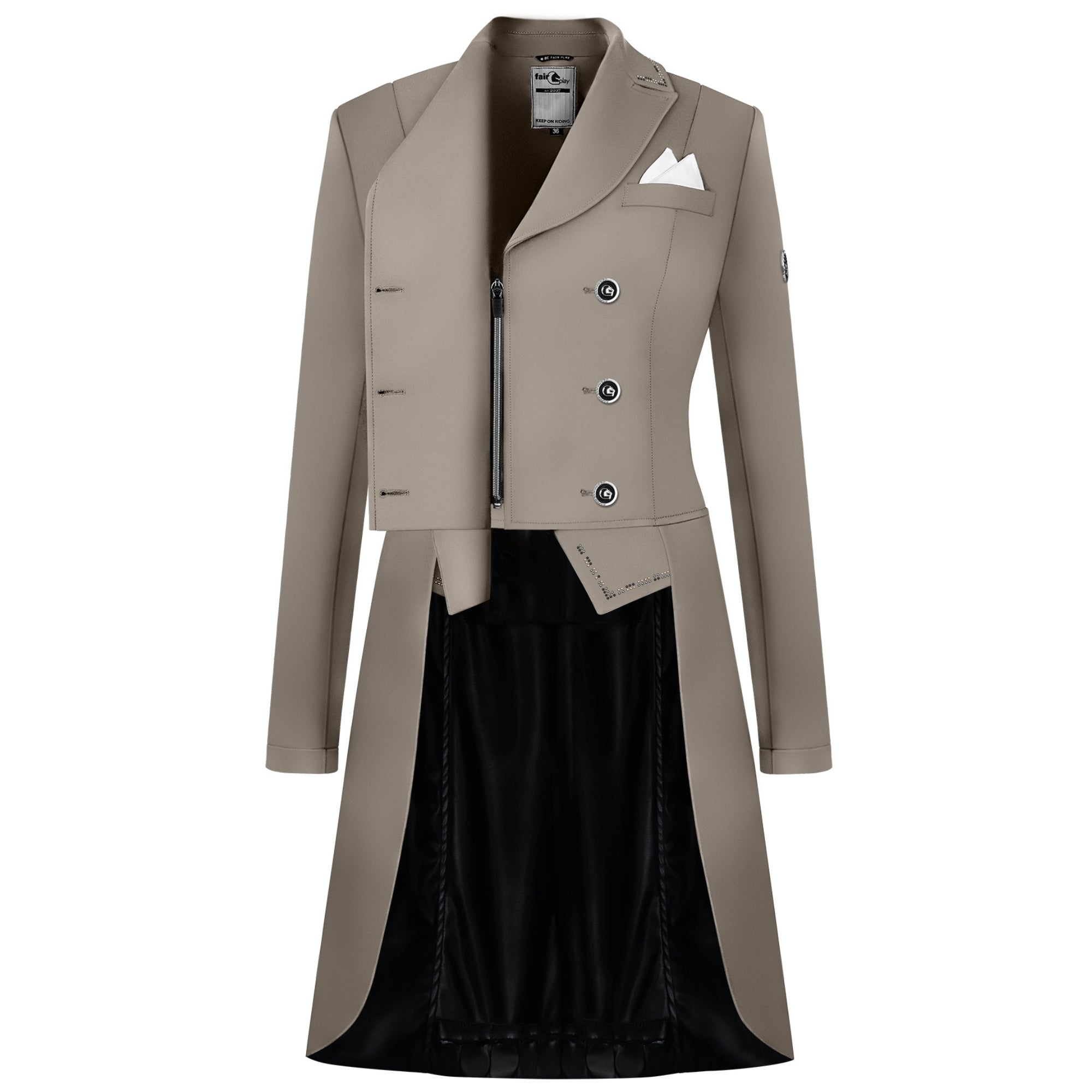 Fairplay Nadine Dressage Tailcoat Almond Frost