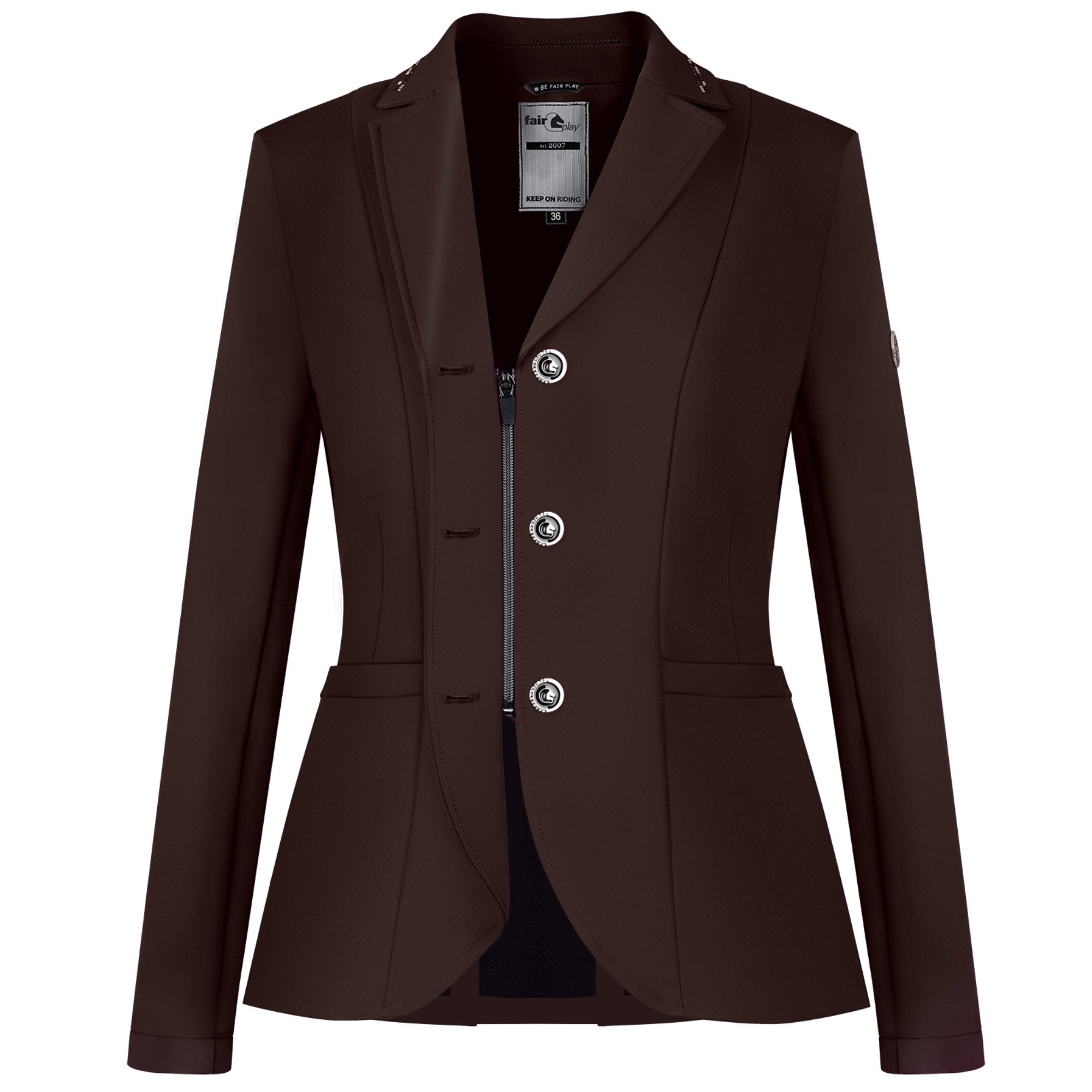 Fairplay Natalie Show Jumping Jacket Brown