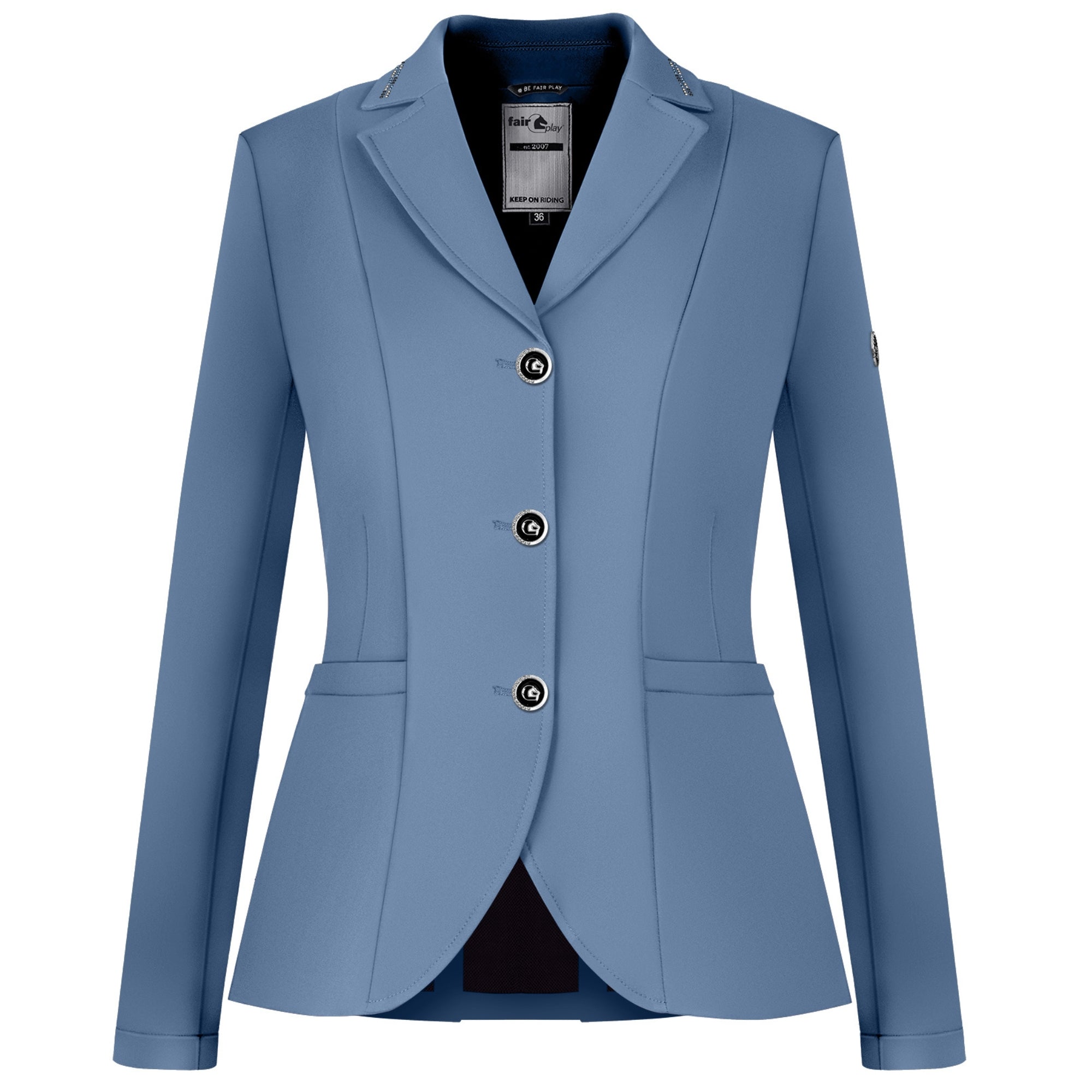 Fairplay Natalie Show Jumping Jacket Misty Blue