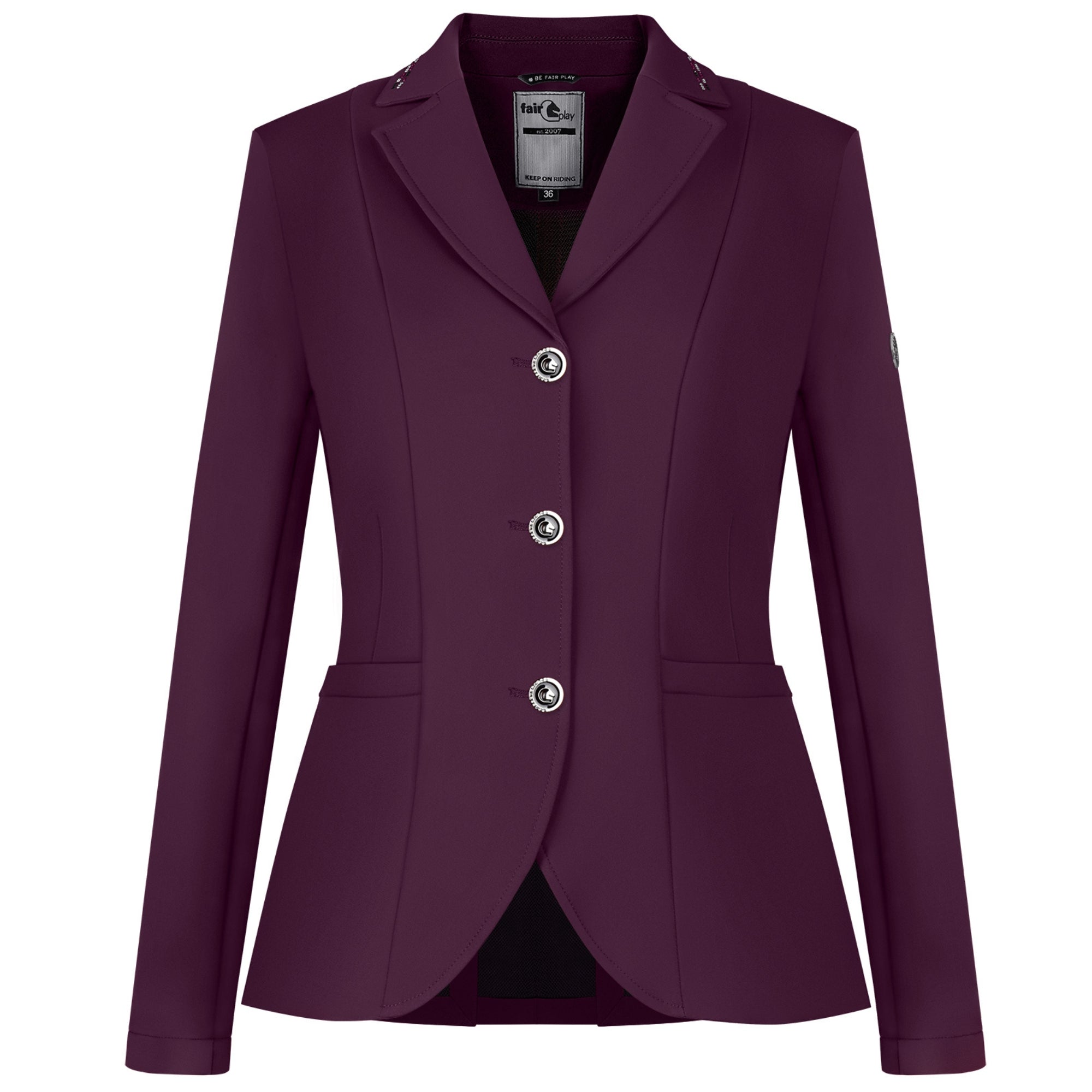 Fairplay Natalie Show Jumping Jacket Royal Berry