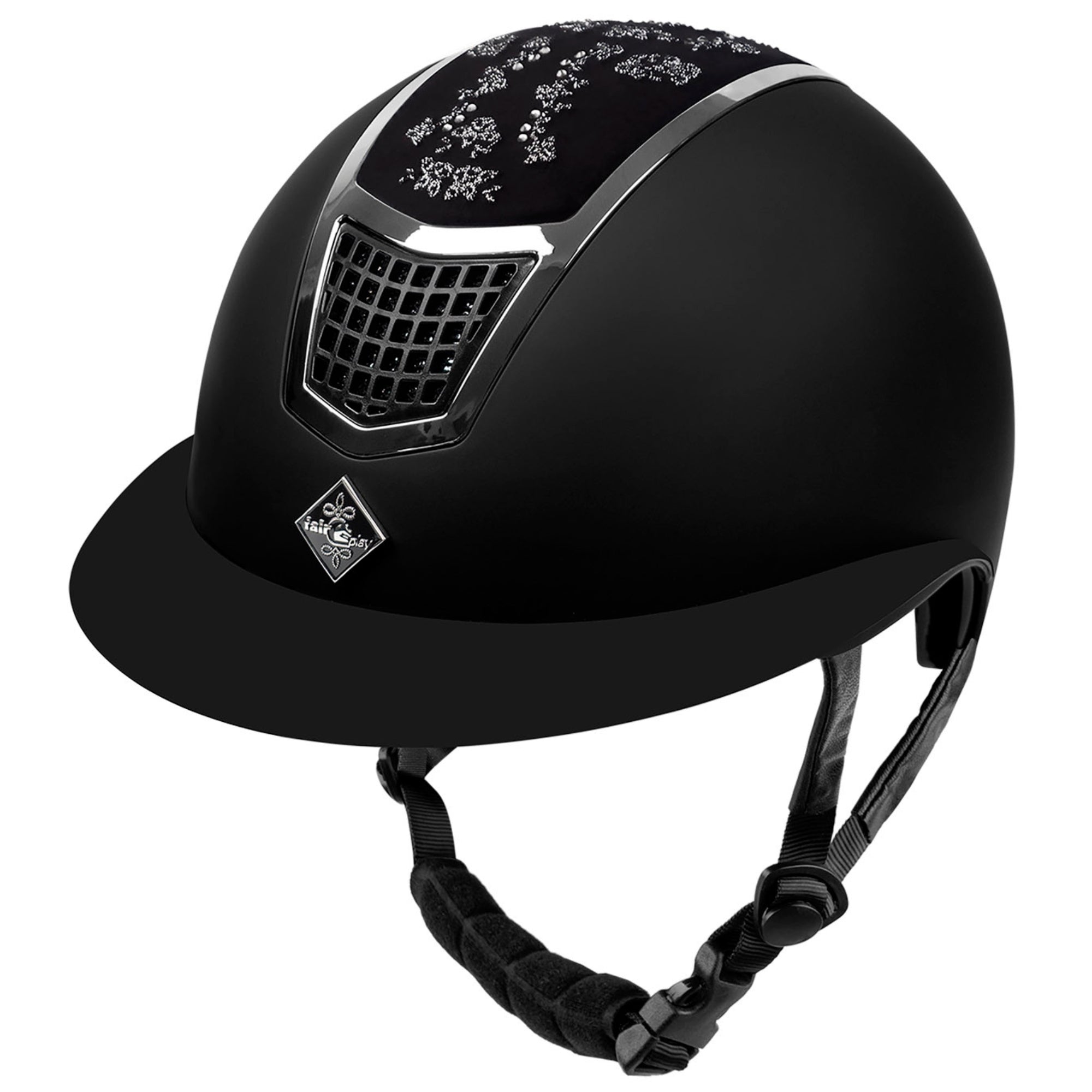 Fairplay Quantinum Fleur WV Helmet Black
