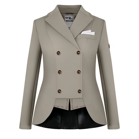 Fair Play Reiko Vintage Gold Dressage Short Tailcoat Almond Frost