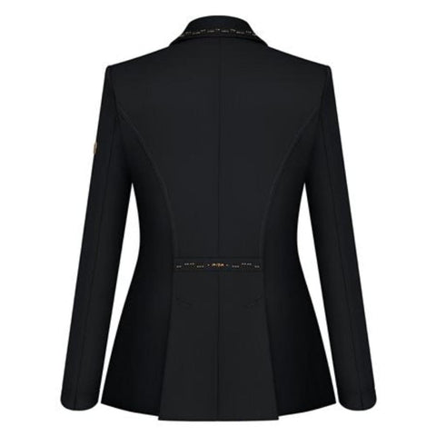 Fair Play Reiko Vintage Gold Dressage Short Tailcoat Black
