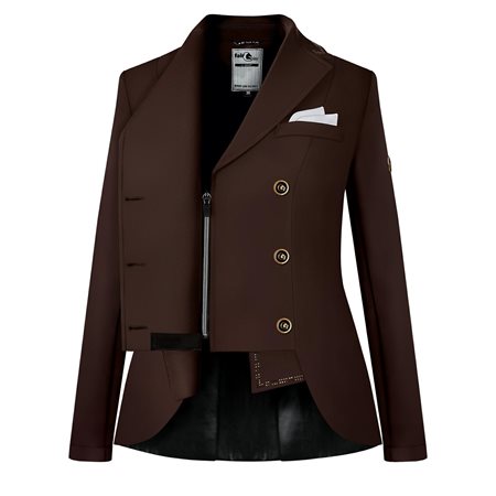 Fair Play Reiko Vintage Gold Dressage Short Tailcoat Brown 