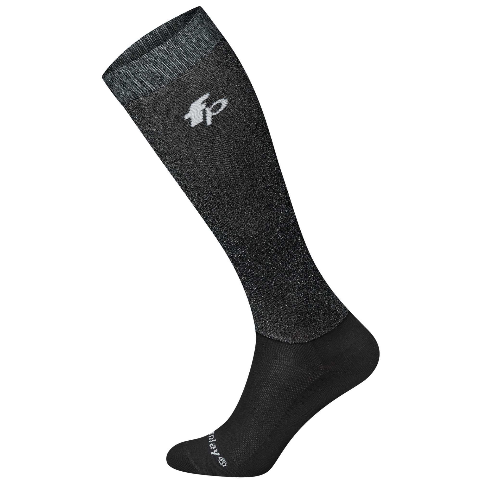 Fair Play Shiny Socks Black