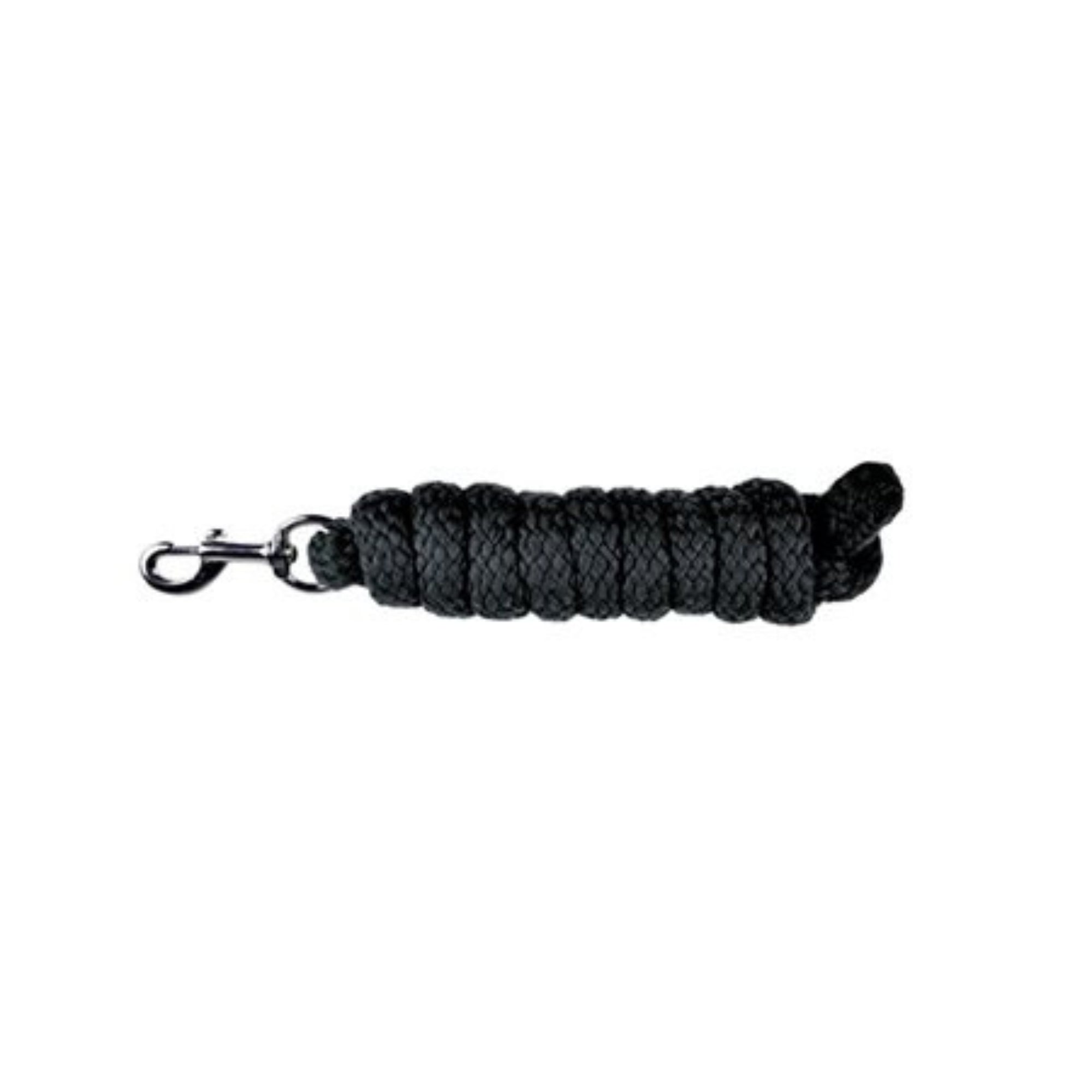 Fair Play Spring Lead Rope With Snap Hook Black