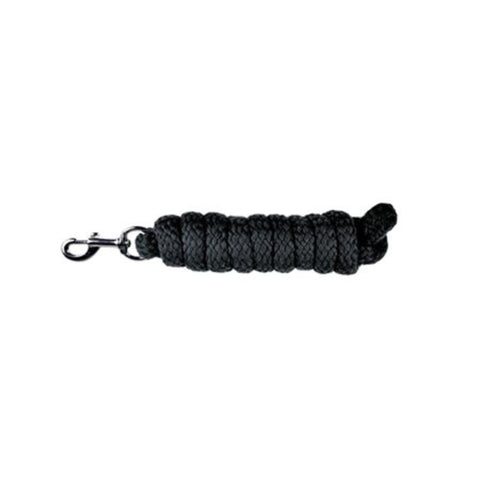 Fair Play Spring Lead Rope With Snap Hook Black