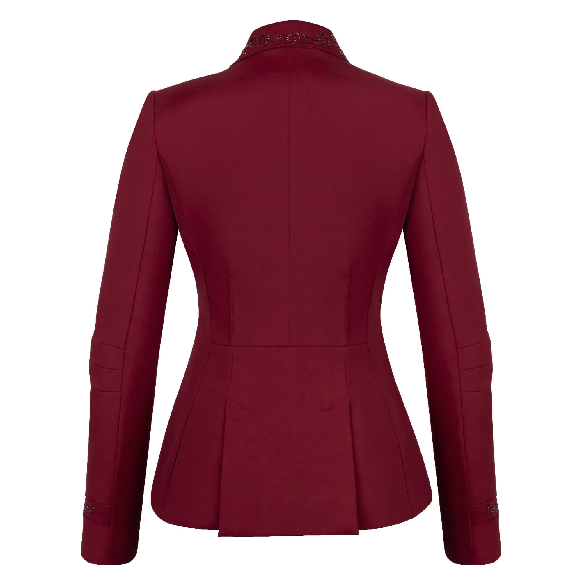 Fair Play Taylor Chic Rosegold Show Jacket Burgandy