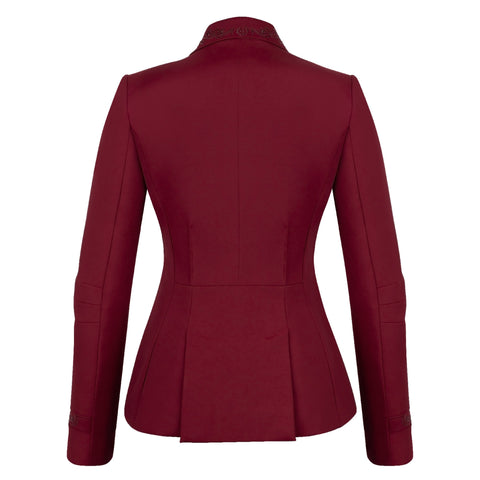 Fair Play Taylor Chic Rosegold Show Jacket Burgandy