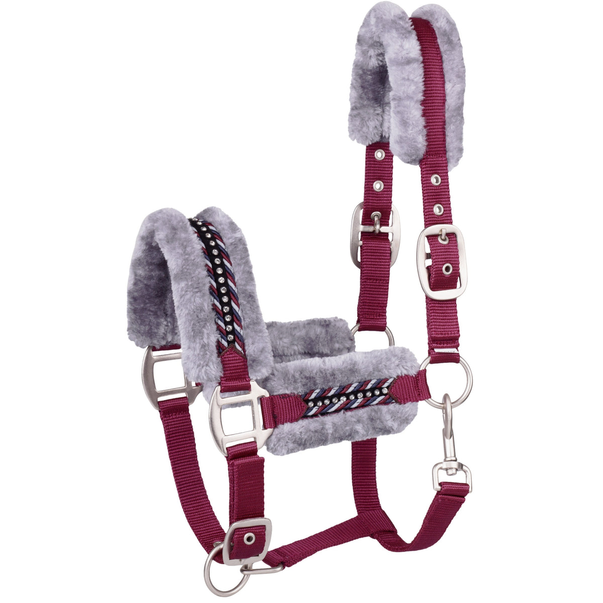 Fair Play Verona Halter  Burgandy