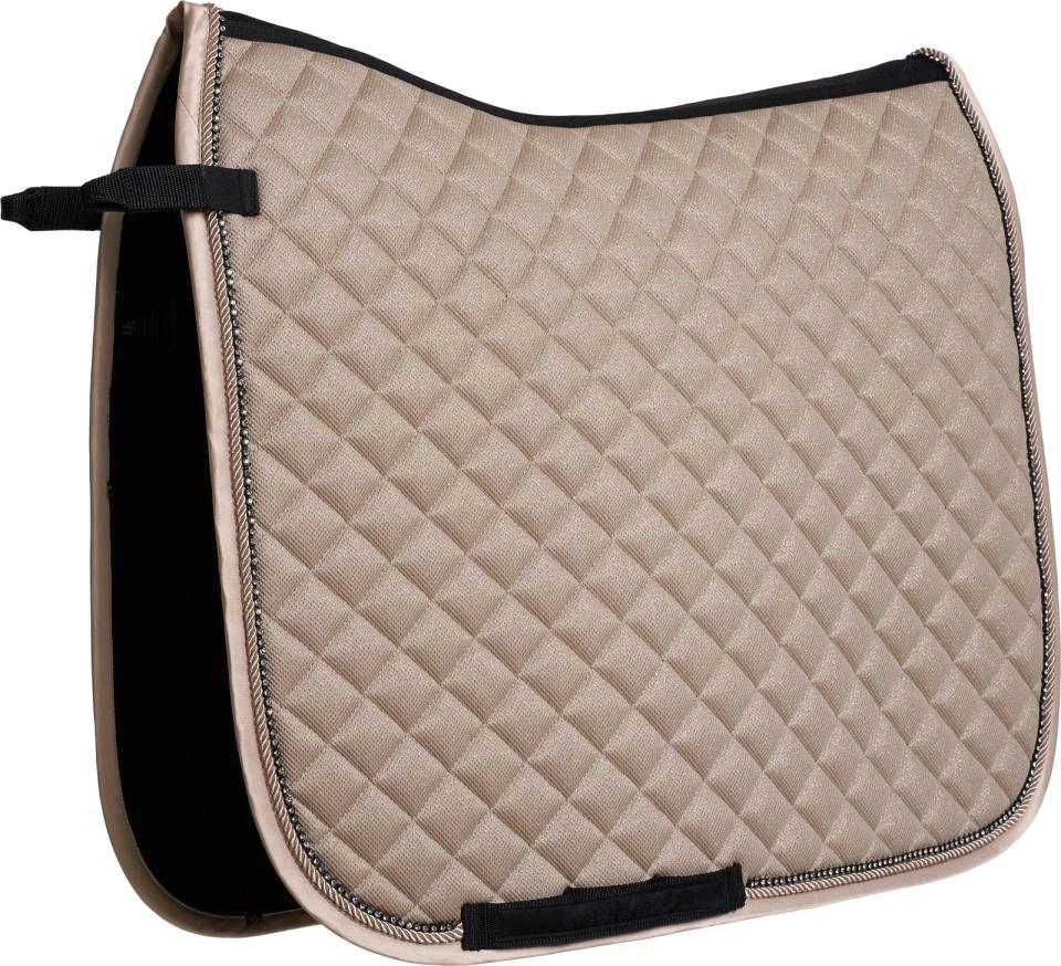 Hg Milva Dressage Saddle Pad Beige 