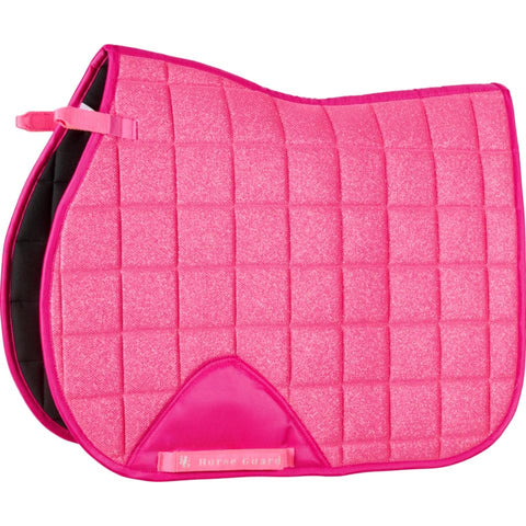 HorseGuard Mesh Glitter Saddle Pad Pink