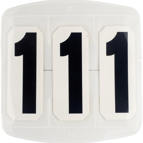 HorseGuard Velcro Competition Number Holder for Equestrian Shows